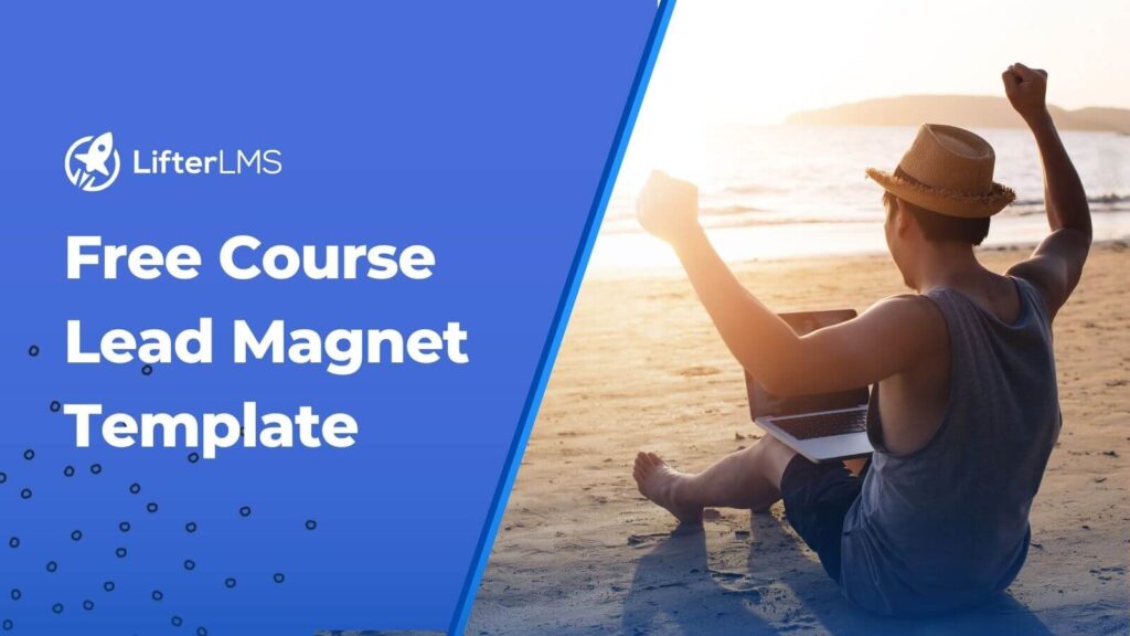 Free course lead magnet template